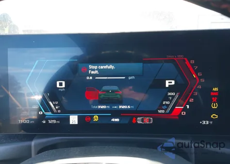 2025 BMW M4 Cs z USA, uszkodzony, nr VIN WBS43HK05SCT82749